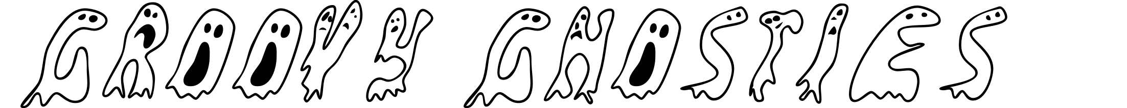 Groovy Ghosties