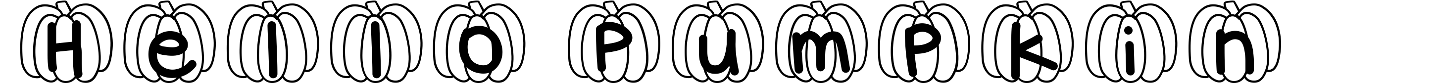 Hello Pumpkin