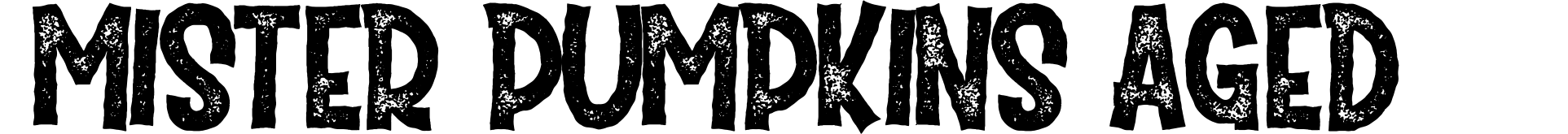 Mister Pumpkins Aged