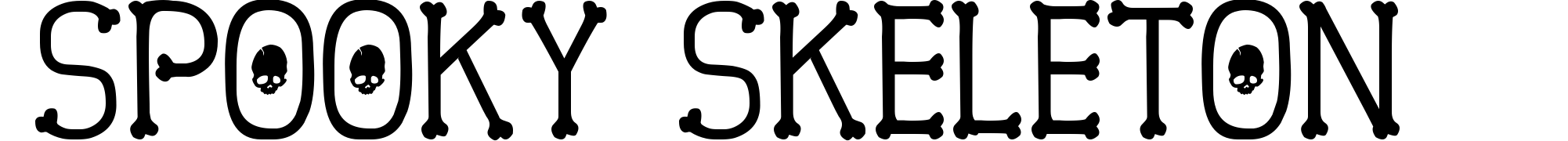 Spooky Skeleton