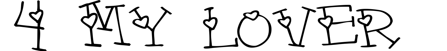 4 My Lover