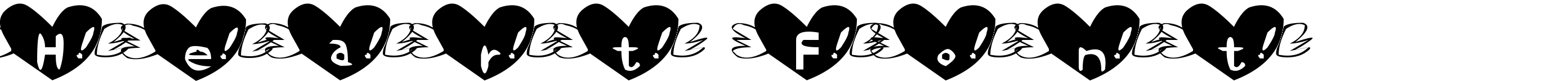 Heart Font