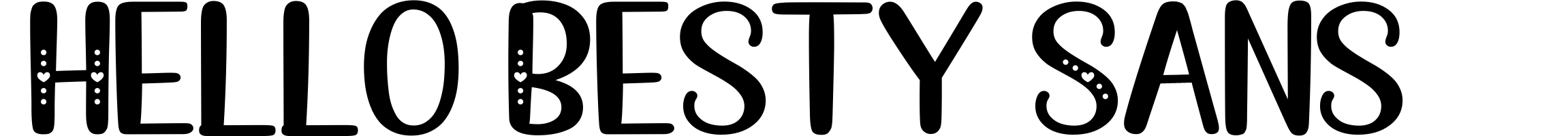 Hello Besty Sans