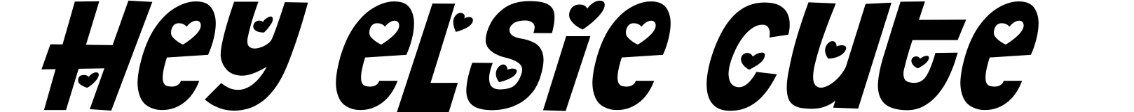 Hey Elsie Cute