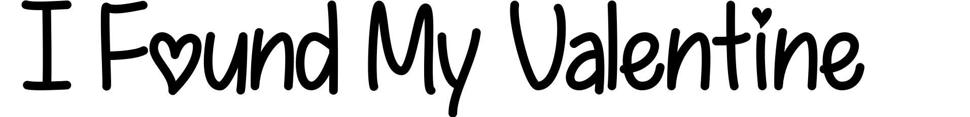 I Found My Valentine