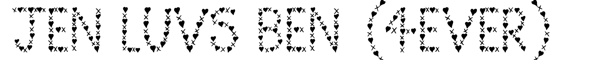 Jen Luvs Ben (4ever)