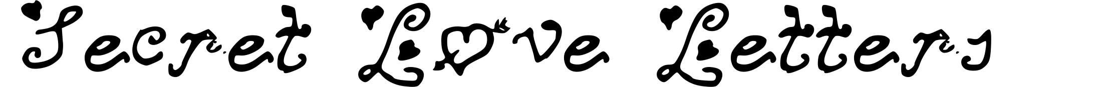 Secret Love Letters