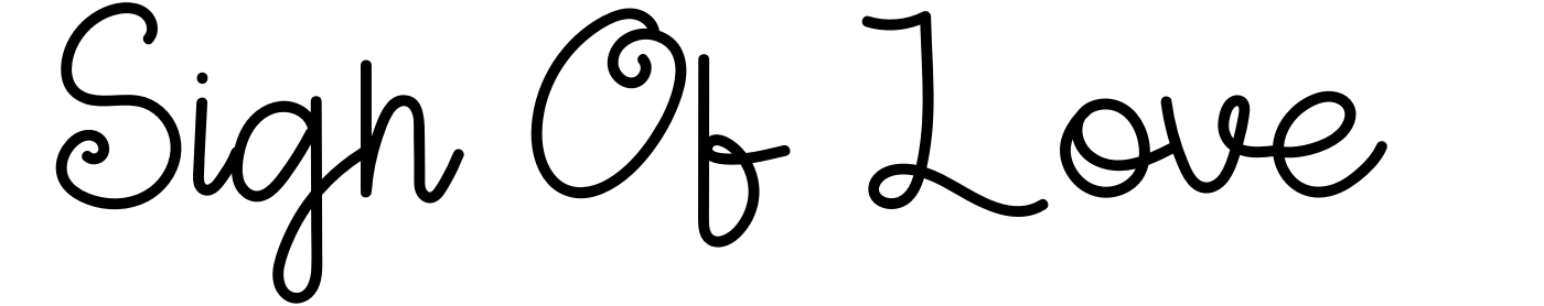 Sign Of Love