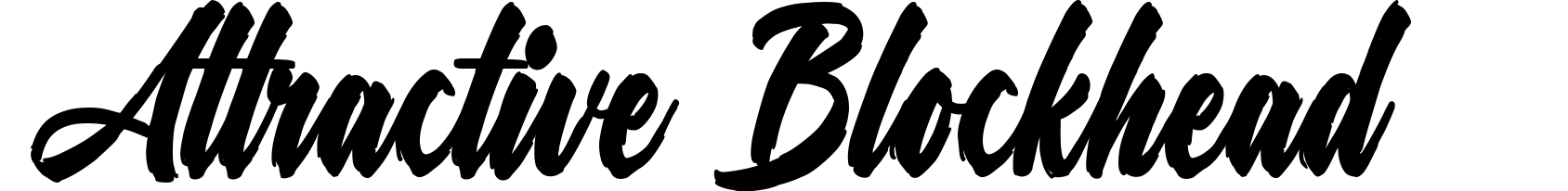 Attractive Blockhead