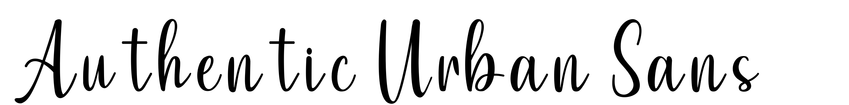 Authentic Urban Sans