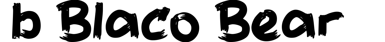 b Blaco Bear