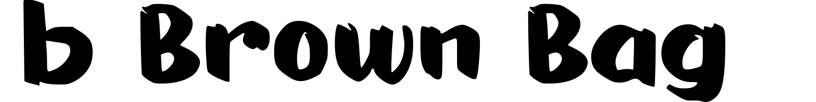 b Brown Bag