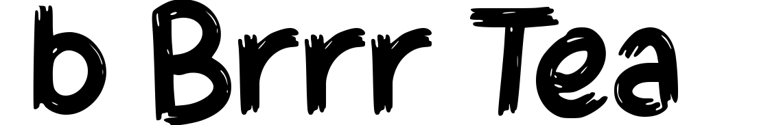 b Brrr Tea