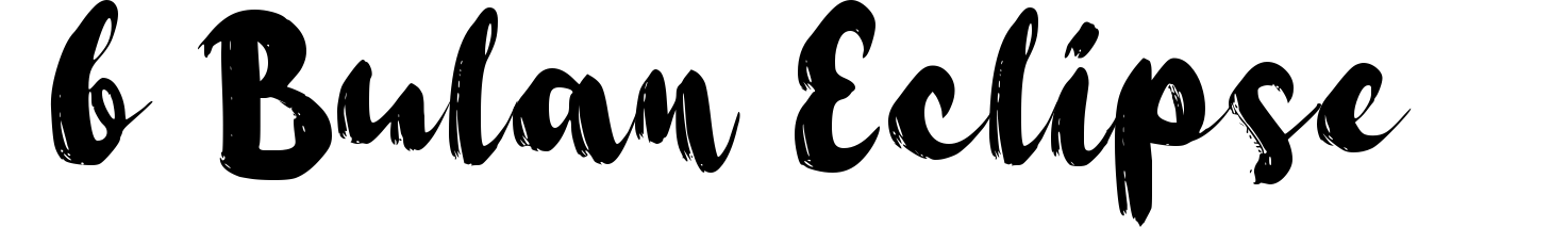 b Bulan Eclipse