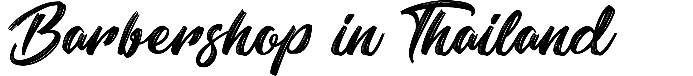 Barbershop in Thailand