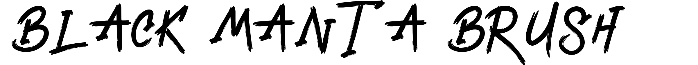 Black Manta Brush