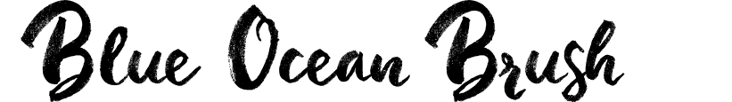 Blue Ocean Brush