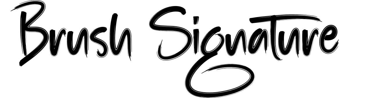 Brush Signature