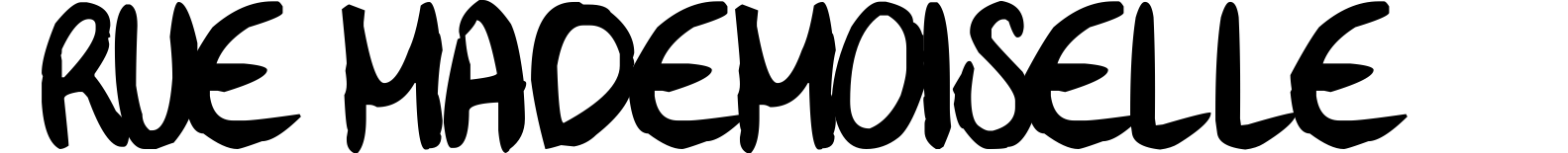 Rue Mademoiselle