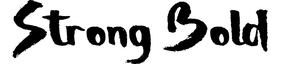 Strong Bold