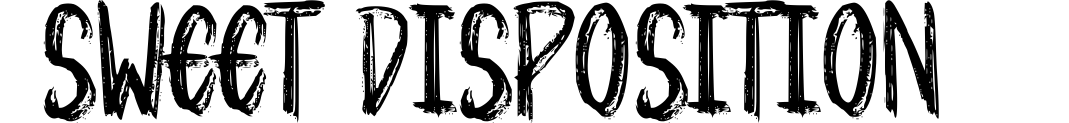 Sweet Disposition