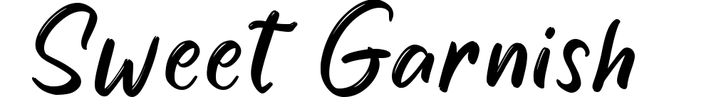 Sweet Garnish