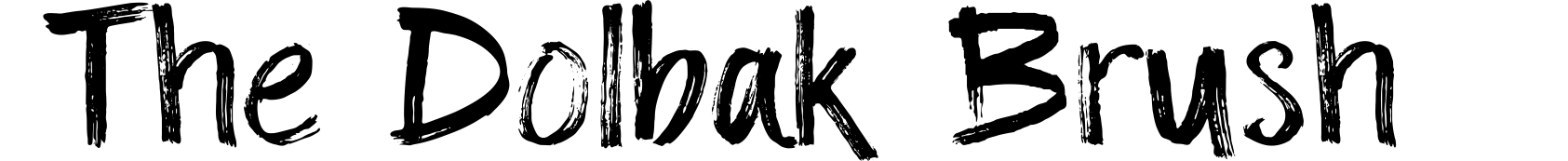 The Dolbak Brush