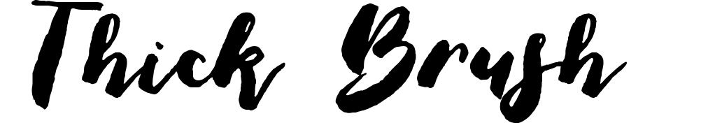 Thick Brush