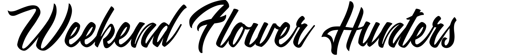 Weekend Flower Hunters