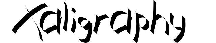 Xaligraphy