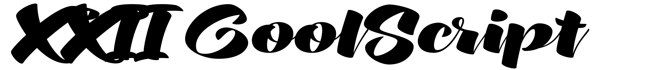XXII CoolScript