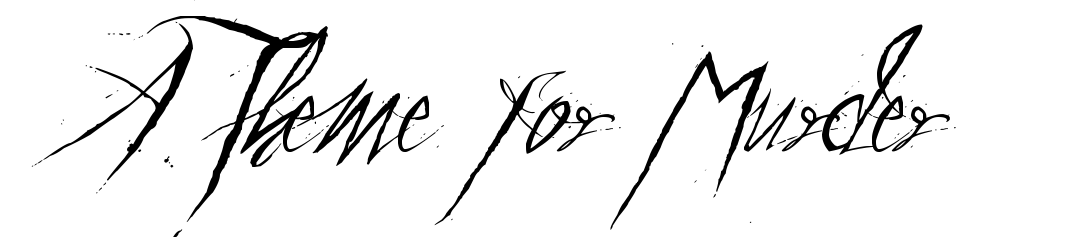 A Theme for Murder