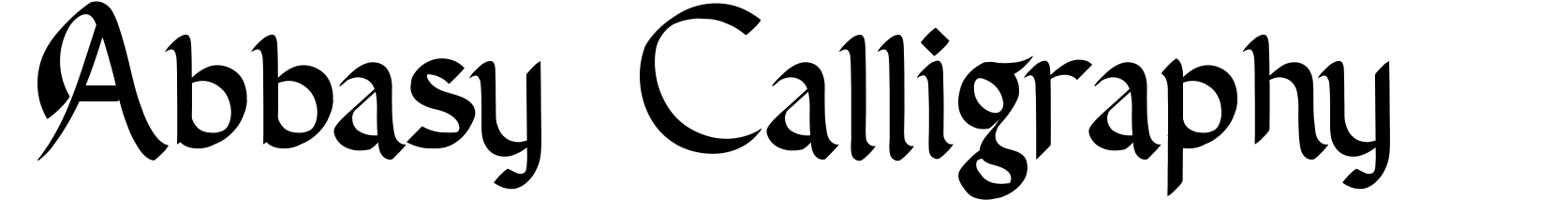 Abbasy Calligraphy