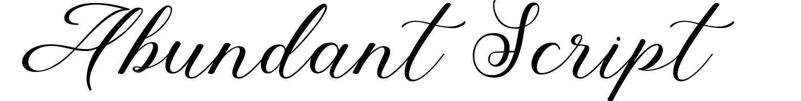 Abundant Script