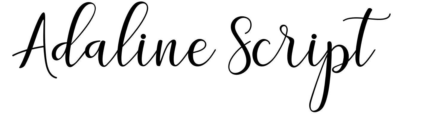 Adaline Script