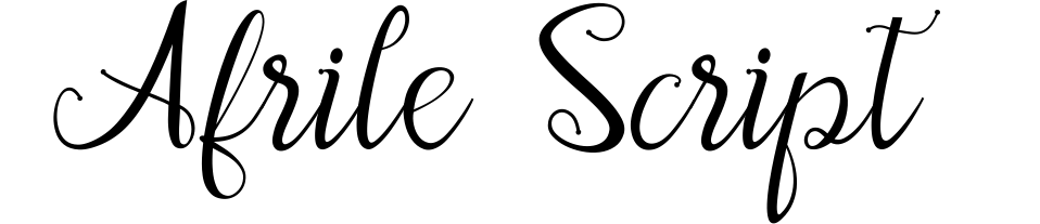 Afrile Script