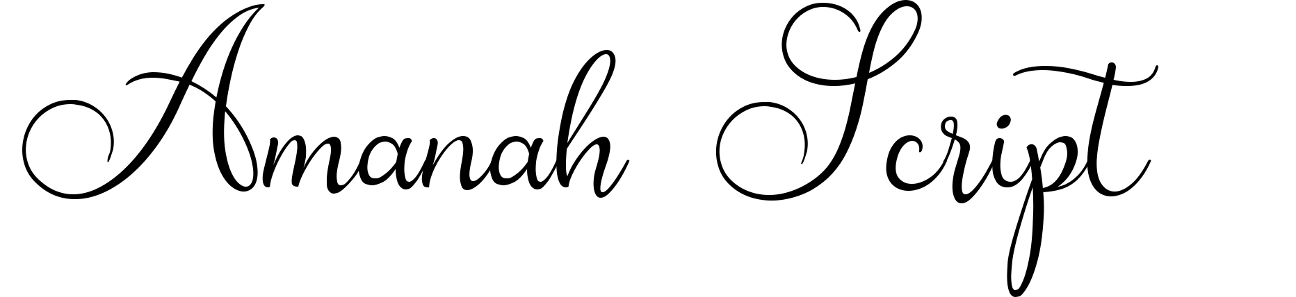 Amanah Script