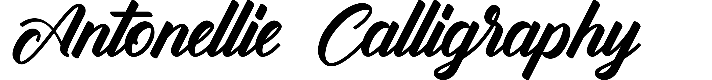 Antonellie Calligraphy