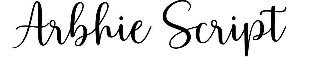 Arbhie Script
