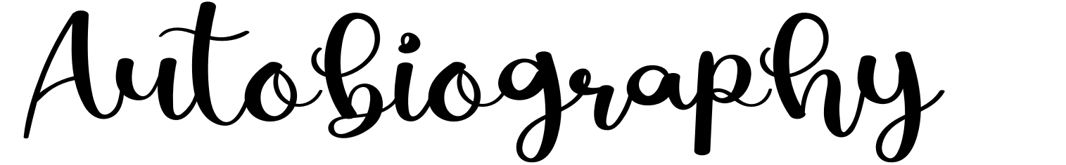 Autobiography