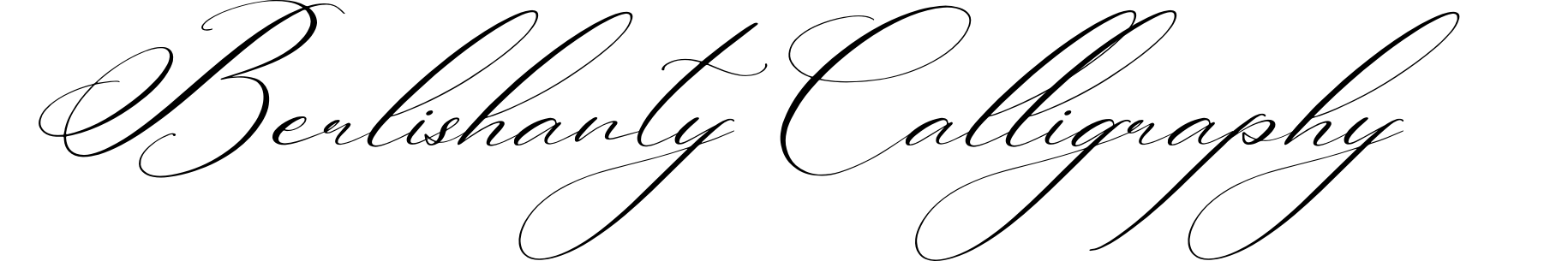 Berlishanty Calligraphy