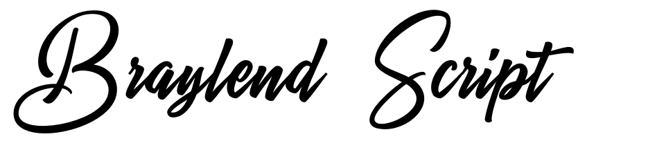 Braylend Script