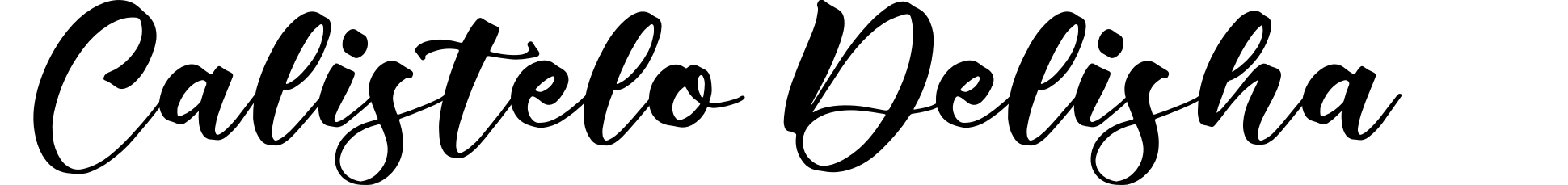 Calistelo Delisha