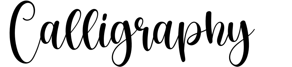 Calligraphy