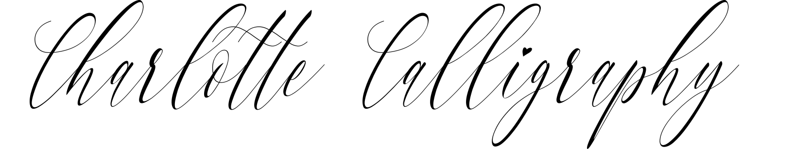 Charlotte Calligraphy