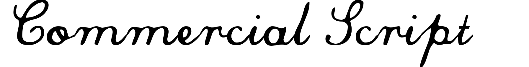 Commercial Script