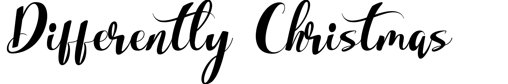 Differently Christmas