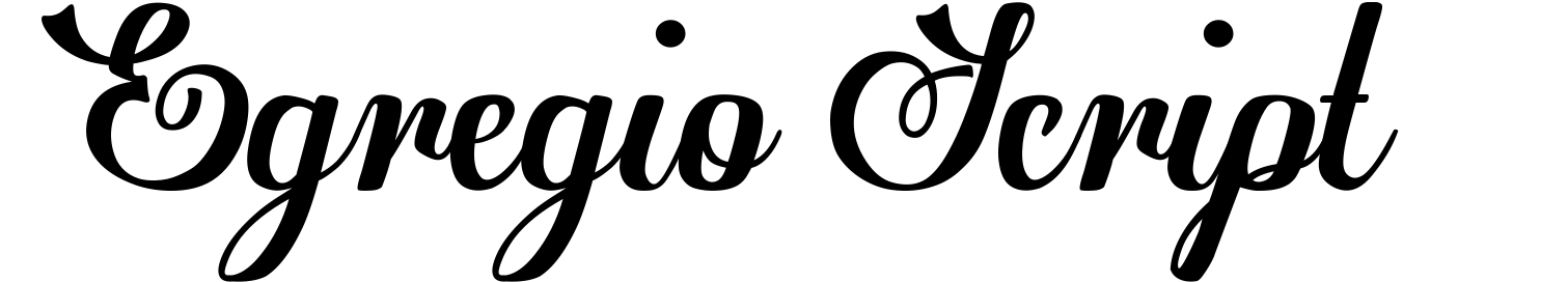Egregio Script