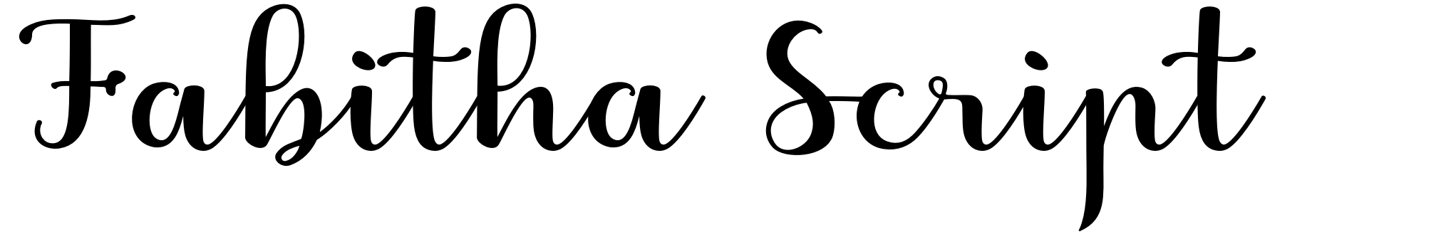 Fabitha Script