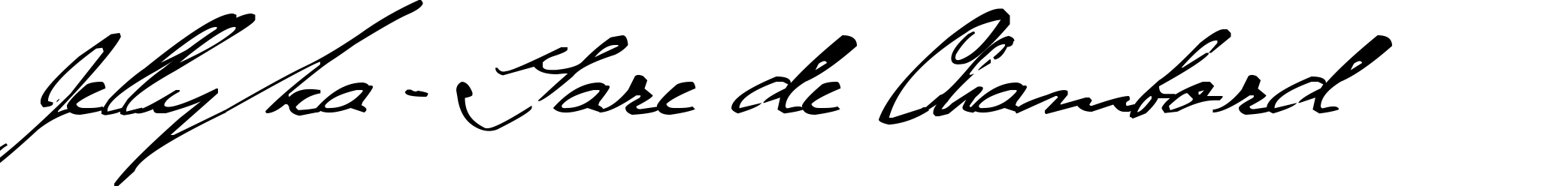 Jellyka - Gare de Chambord